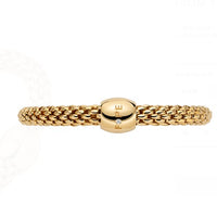 FOPE Flex'it Love Nest 18ct Yellow Gold Bracelet - Michael Jones Jeweller