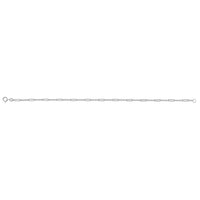Mixed Length Link 9ct White Gold Bracelet - Michael Jones Jeweller
