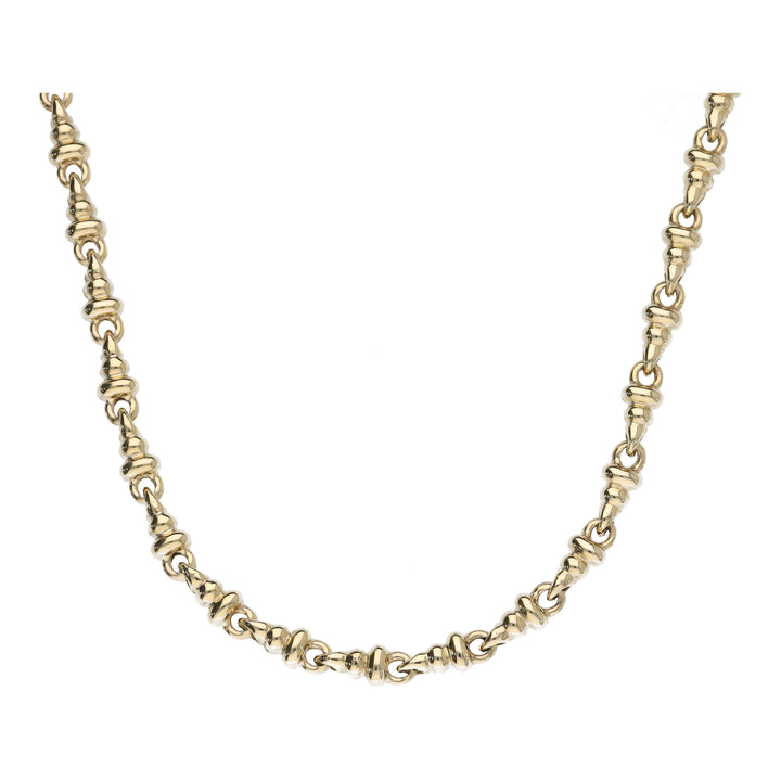 Spinning 9ct Yellow Gold Linked Bracelet
