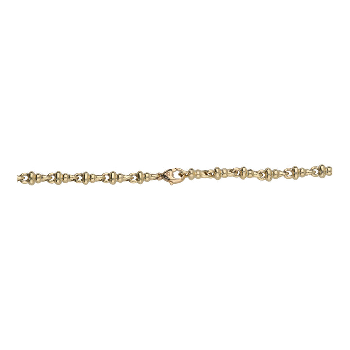 Spinning 9ct Yellow Gold Linked Bracelet