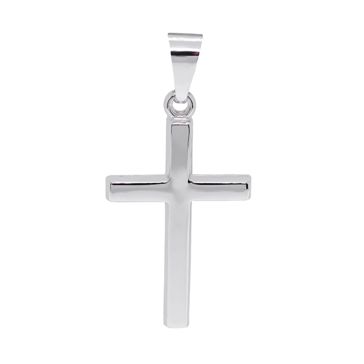 Cross 9ct White Gold Pendant