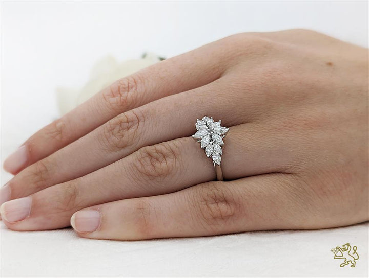Starburst Diamond 1.40ct Platinum Ring