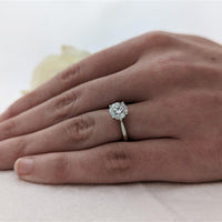 Classic Solitaire 2.05ct E VS1 Laboratory Grown Diamond Platinum Ring