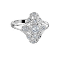 Diamond 18ct White Gold Ring - Michael Jones Jeweller