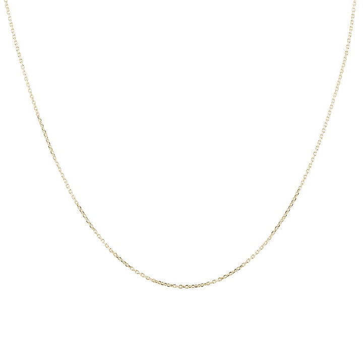 Cable Link 9ct Yellow Gold Chain 45cm