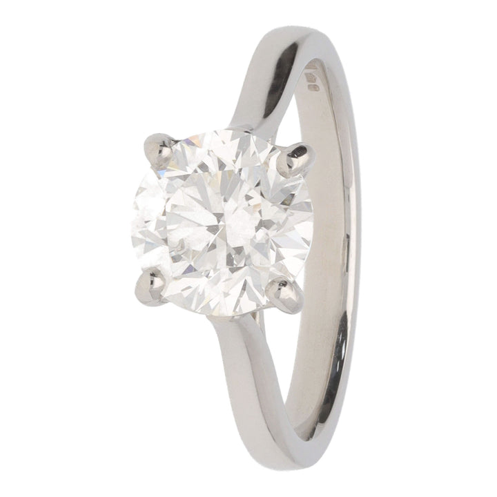 Diamond 2.01ct G SI1 Platinum Single Stone Ring
