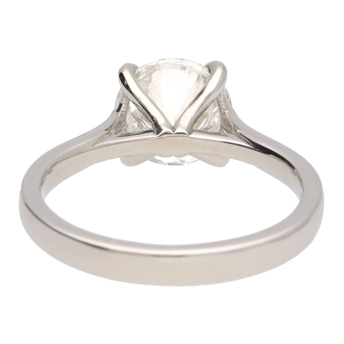 Diamond 2.01ct G SI1 Platinum Single Stone Ring - Michael Jones Jeweller