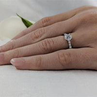 Skye Classic Round Solitaire 0.70ct E SI1 Diamond Platinum Ring