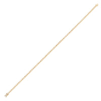 Diamond 1.07ct 18ct Yellow Gold Line Bracelet - Michael Jones Jeweller
