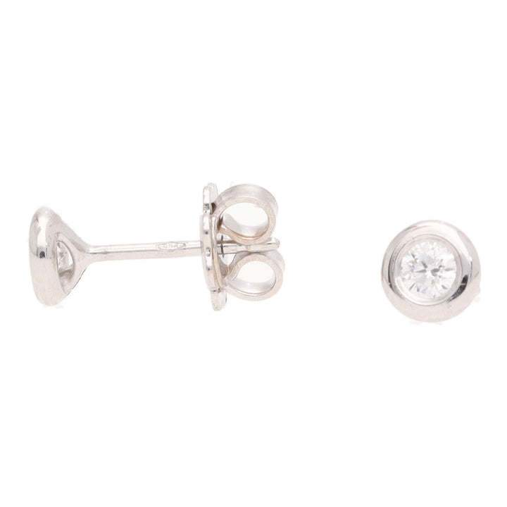Diamond 0.21ct Collar Set 18ct White Gold Stud Earrings