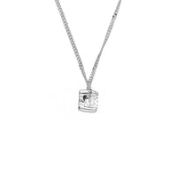 Diamond 0.50ct G SI2 9ct White Gold Necklace - Michael Jones Jeweller