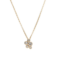 Diamond 0.35ct 18ct Yellow Gold Bubble Necklace - Michael Jones Jeweller