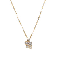 Diamond 0.35ct 18ct Yellow Gold Bubble Necklace