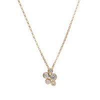Diamond 0.35ct 18ct Yellow Gold Bubble Necklace - Michael Jones Jeweller