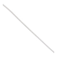 Diamond 1.54ct 18ct White Gold Line Bracelet