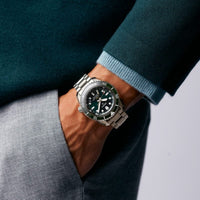 Seiko Prospex Diver’s 1968 300M Heritage GMT Pacific Green Automatic Watch HBC001j1