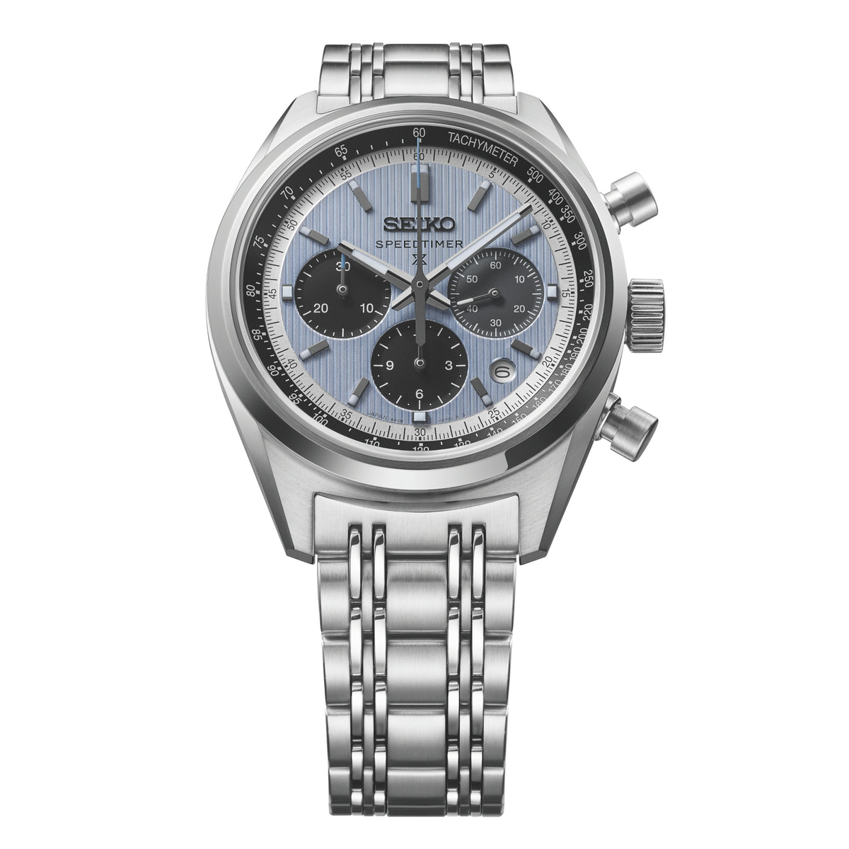 Seiko Prospex Speedtimer “Grand Touring” Mechanical Chronograph Sky Blue Automatic Watch HBD001J1