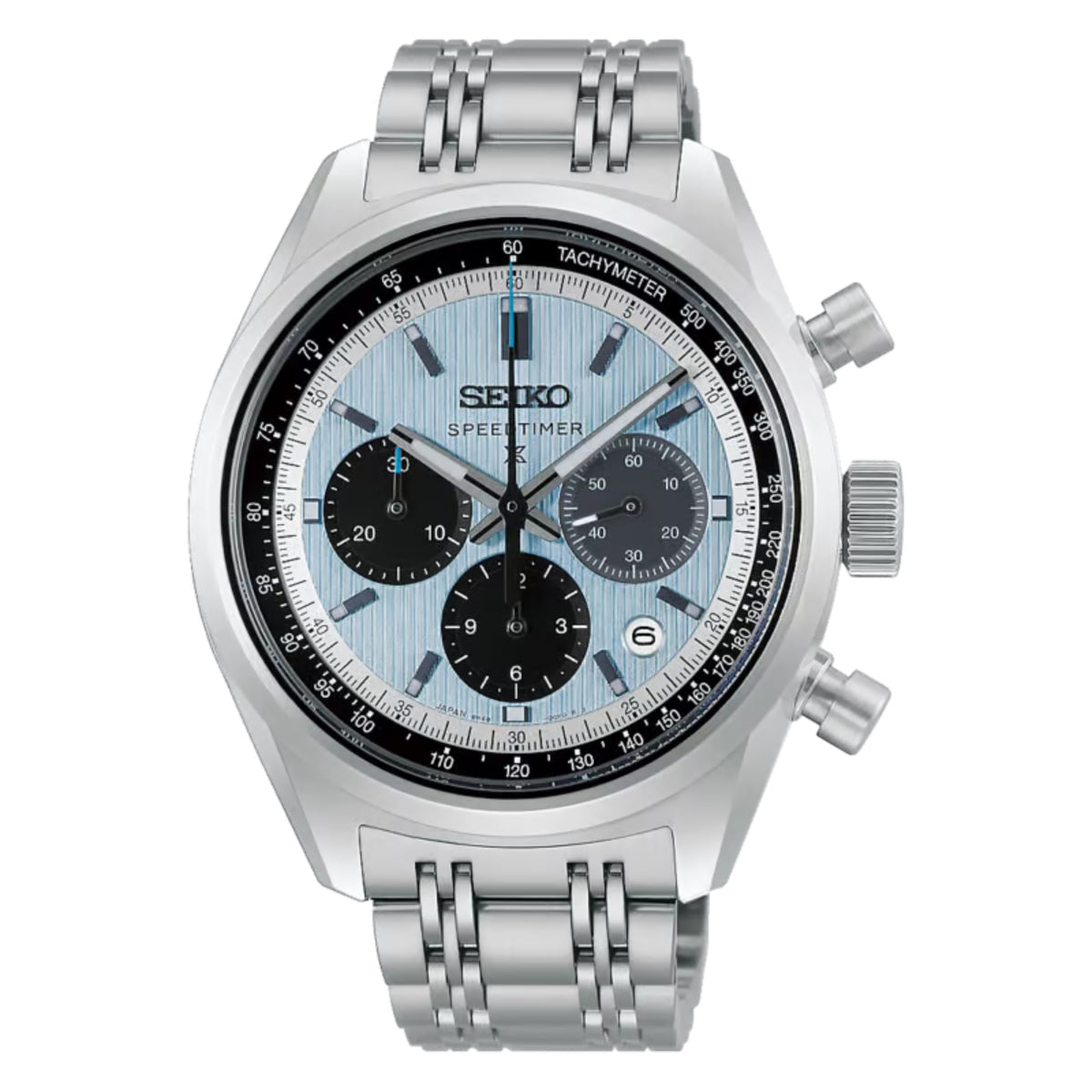 Seiko Prospex Speedtimer “Grand Touring” Mechanical Chronograph Sky Blue Automatic Watch HBD001J1