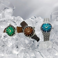 Seiko Presage Cocktail Time Crushed Ice ‘Emerald Mist’ 38.5mm Automatic Watch HCB001J1
