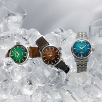 Seiko Presage Cocktail Time Crushed Ice 'Mint Mist' Automatic Watch HCB002J1