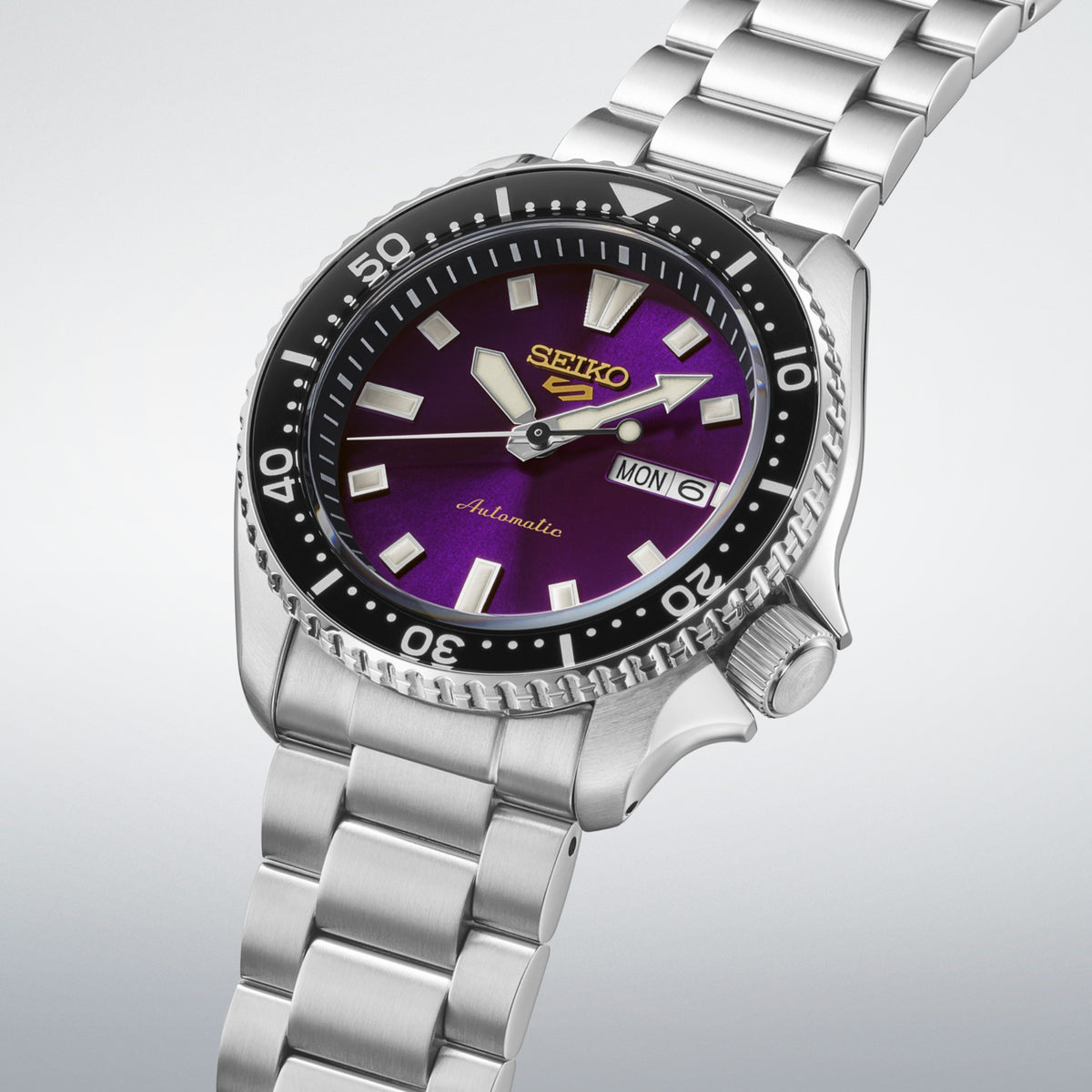 Seiko 145th Anniversary Seiko 5 Sports SKX Limited Edition Edo Purple Automatic Watch HDB003K1