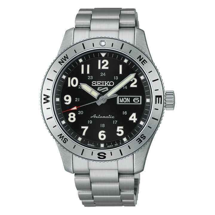 Seiko 5 Sports Field Camo Black Automatic Watch HDB006K1