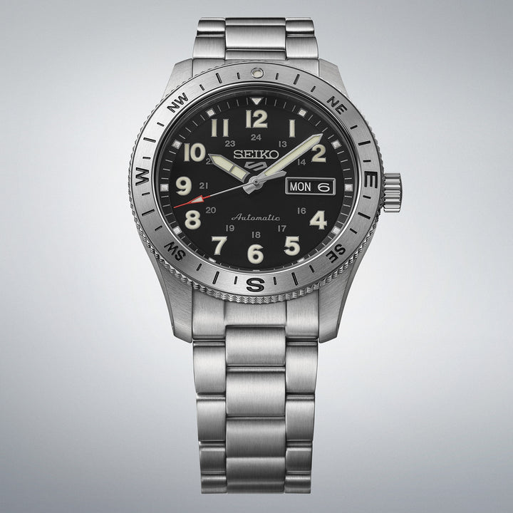 Seiko 5 Sports Field Camo Black Automatic Watch HDB006K1