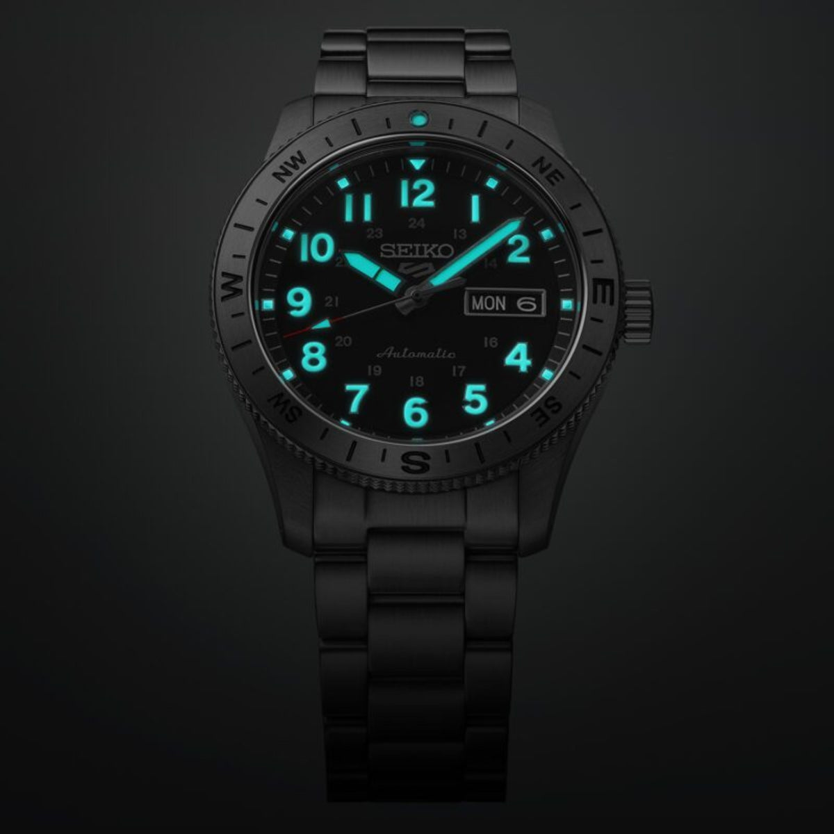 Seiko 5 Sports Field Camo Black Automatic Watch HDB006K1 - Michael Jones Jeweller