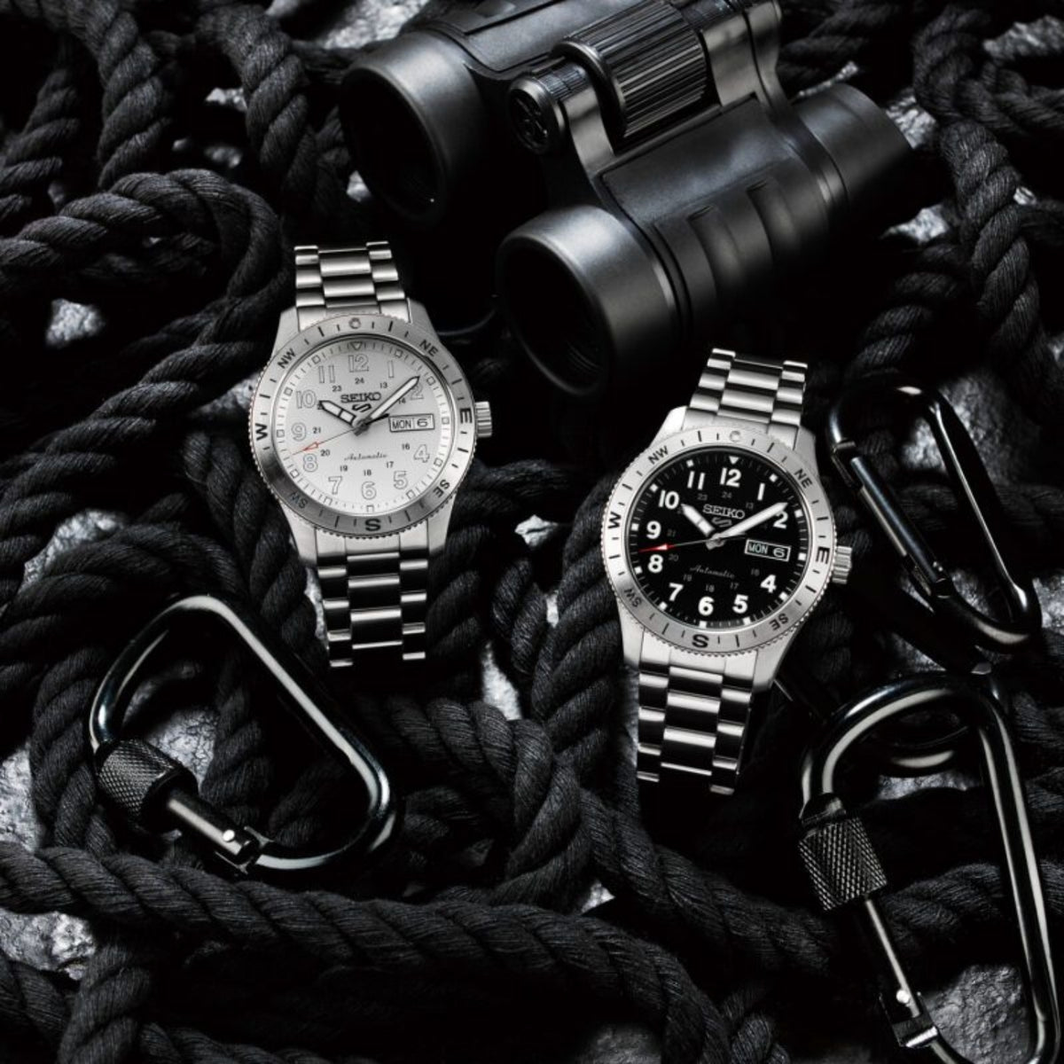 Seiko 5 Sports Field Camo Black Automatic Watch HDB006K1 - Michael Jones Jeweller