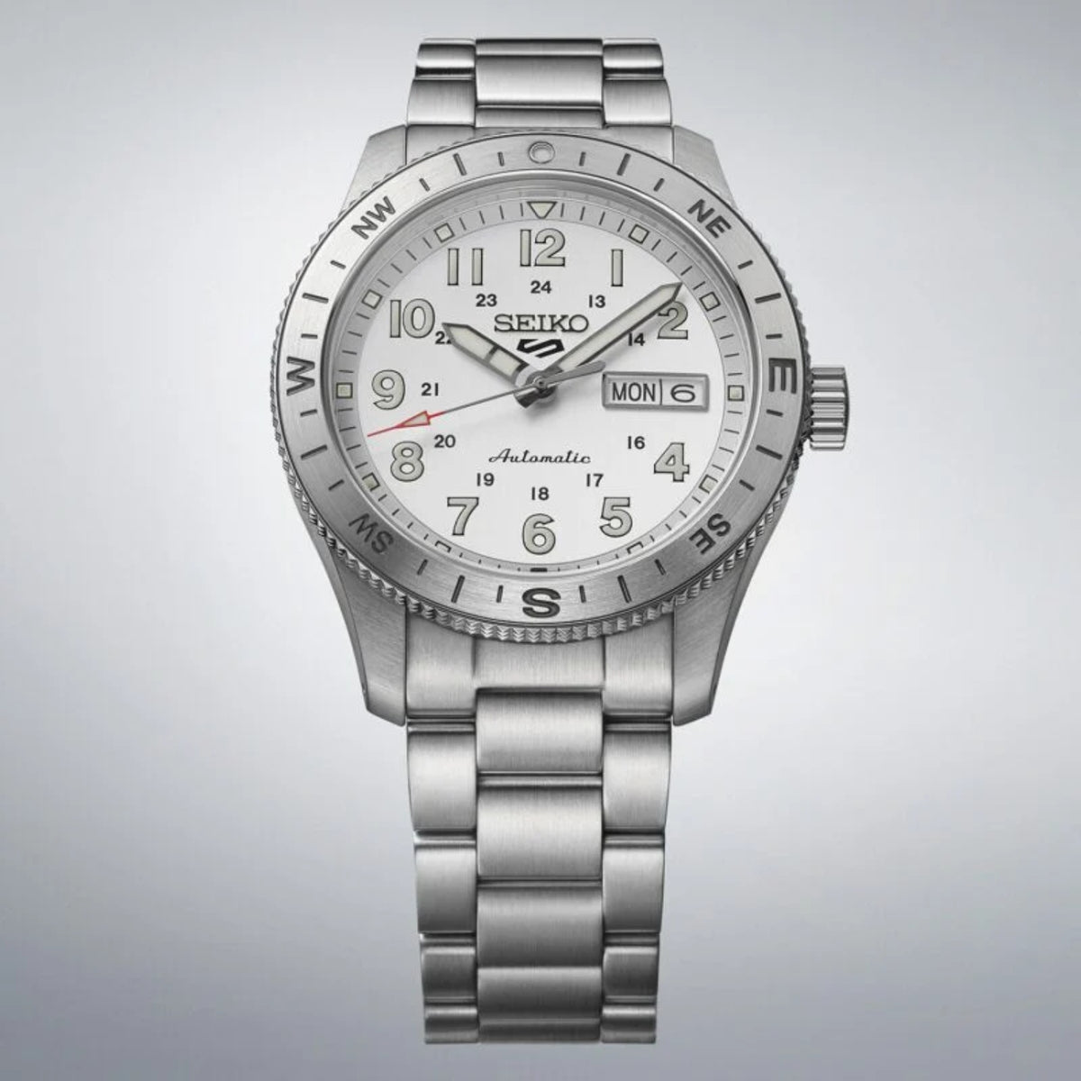 Seiko 5 Sports Field White Ensign Automatic Watch HDB007K1 - Michael Jones Jeweller