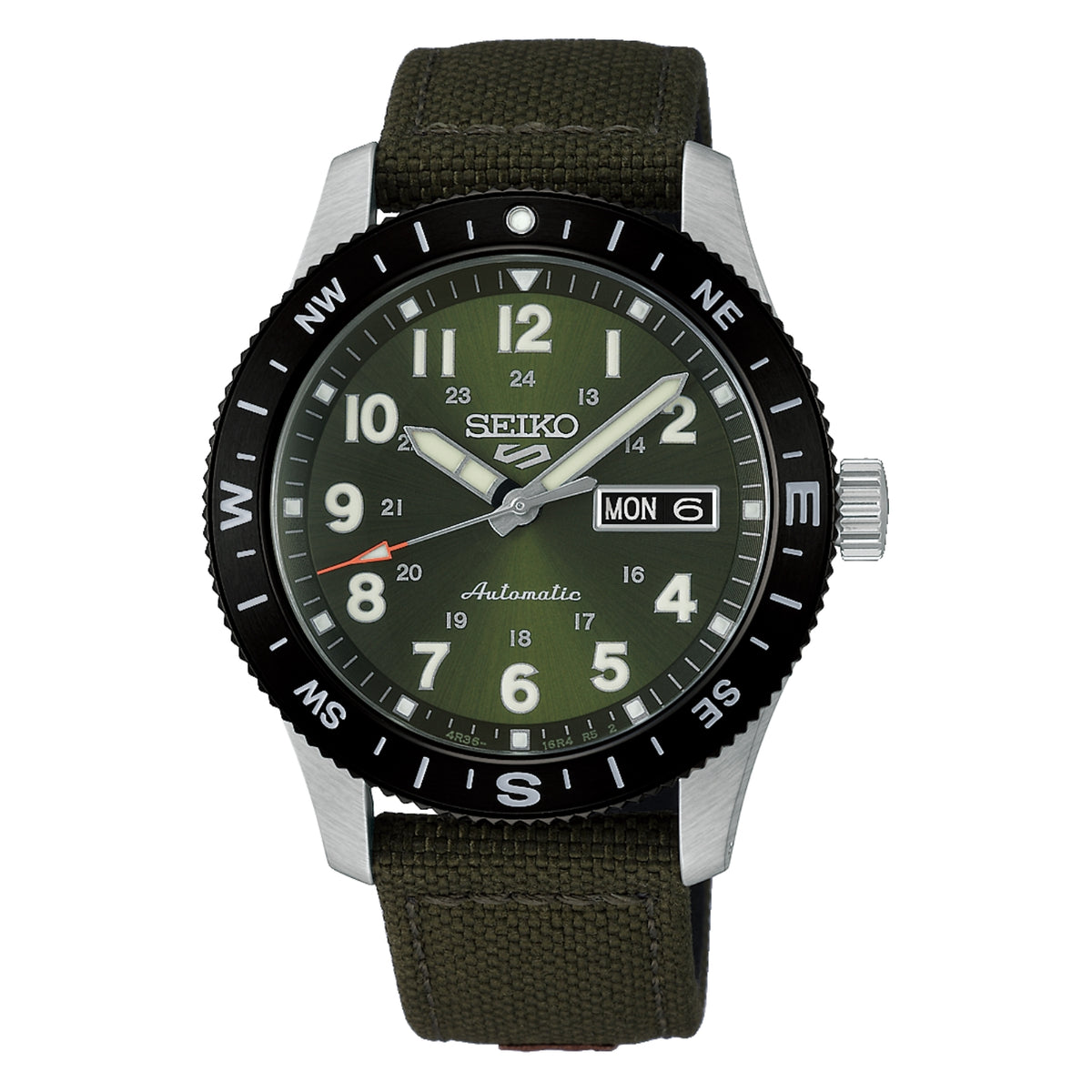 Seiko 5 Sports Field Fatigue Green Automatic Watch HDB008K1 - Michael Jones Jeweller