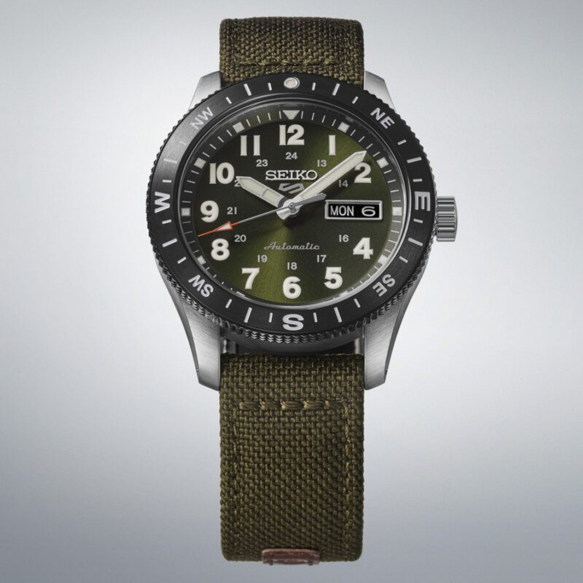 Seiko 5 Sports Field Fatigue Green Automatic Watch HDB008K1 - Michael Jones Jeweller