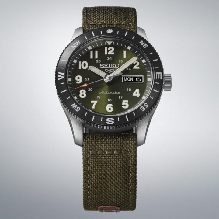 Seiko 5 Sports Field Fatigue Green Automatic Watch HDB008K1