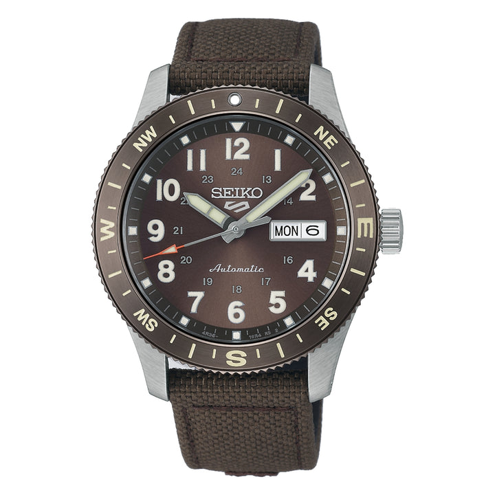 Seiko 5 Sports Field Coyote Brown Automatic Watch HDB009K1
