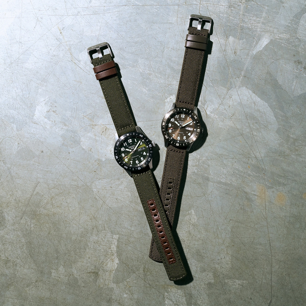 Seiko 5 Sports Field Coyote Brown Automatic Watch HDB009K1 - Michael Jones Jeweller