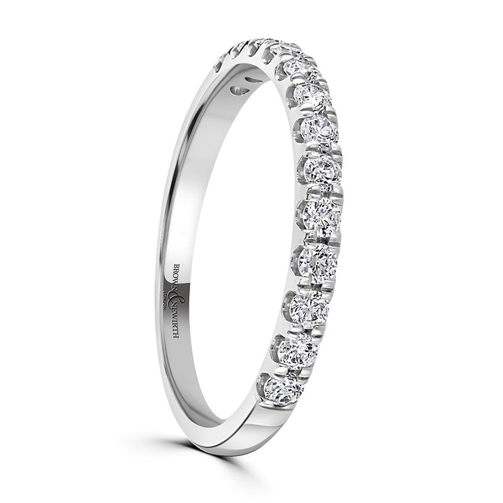Diamond 0.33ct Serilda Platinum Ring by Brown & Newirth
