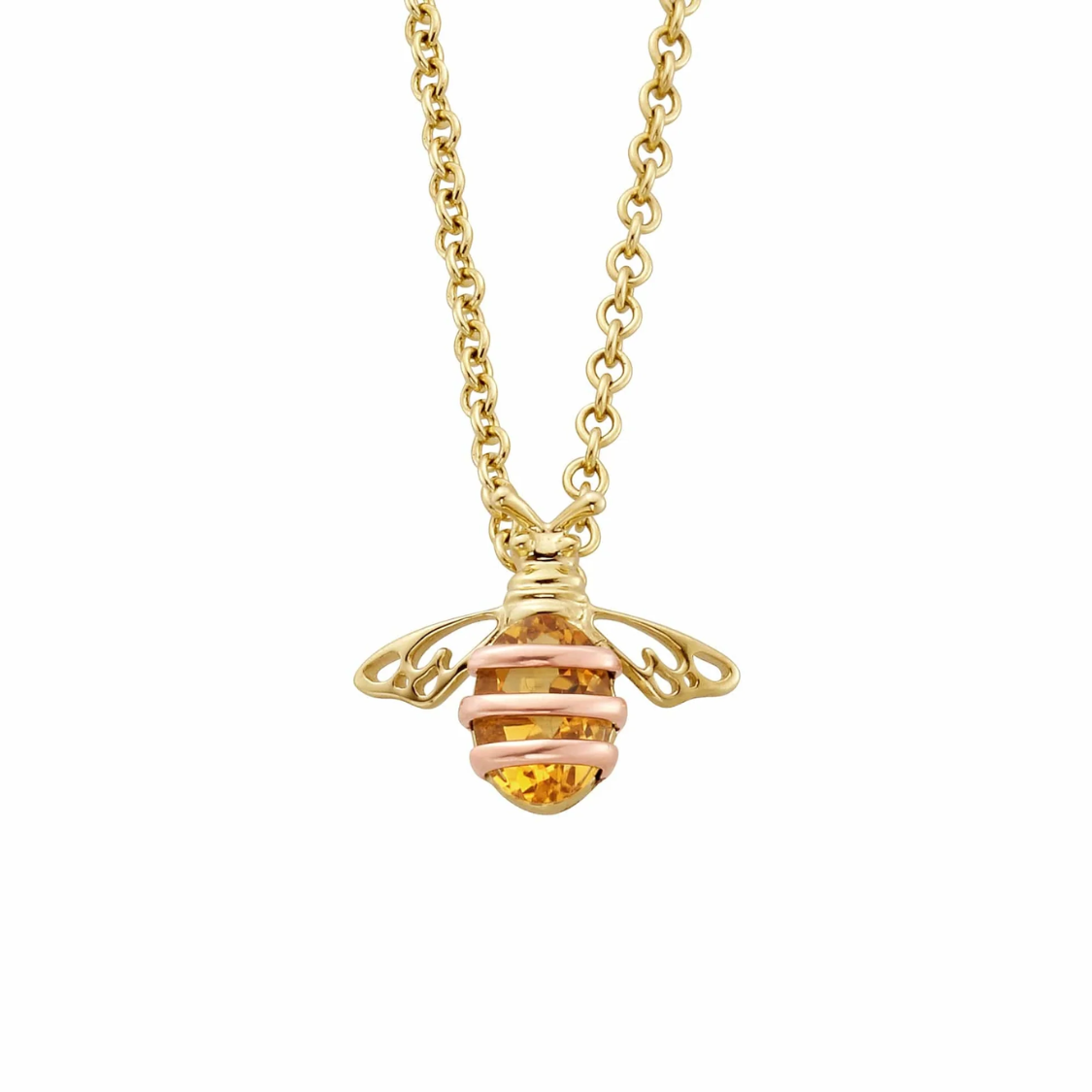 Clogau Gold Honey Bee Pendant HNBCP - Michael Jones Jeweller