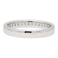 Princess Cut Diamond 0.50ct Platinum Wedding band - Michael Jones Jeweller