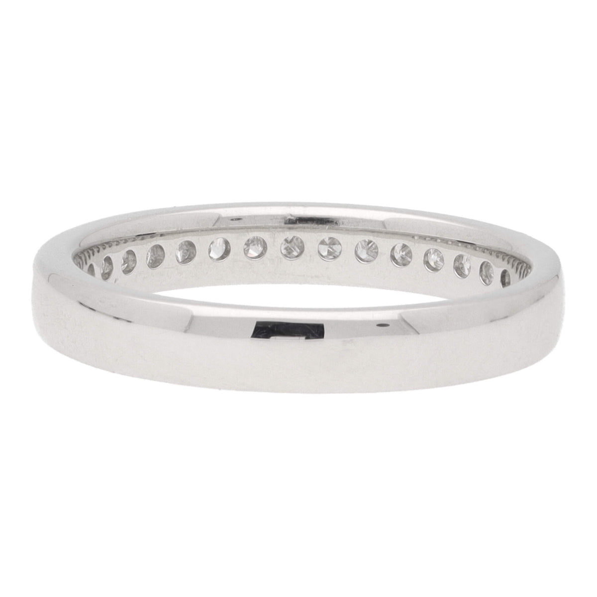Princess Cut Diamond 0.50ct Platinum Wedding band - Michael Jones Jeweller