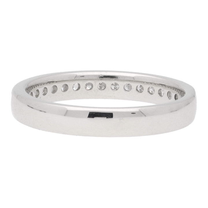Princess Cut Diamond 0.50ct Platinum Wedding band - Michael Jones Jeweller