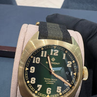 Bremont (Imperfect) Terra Nova Date Bronze 40.5mm Automatic Watch TN40-DT-BZ-GN-N-S