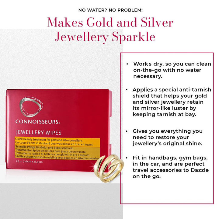 Connoisseurs Jewellery Wipes™