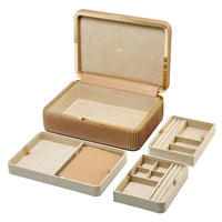 WOLF Bella Medium Mocha Jewellery Box - Michael Jones Jeweller