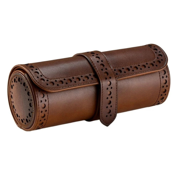 WOLF Brogue Triple Watch Roll