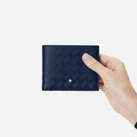 Montblanc Leather - Extreme 3.0 Wallet 6CC Ink Blue - Michael Jones Jeweller