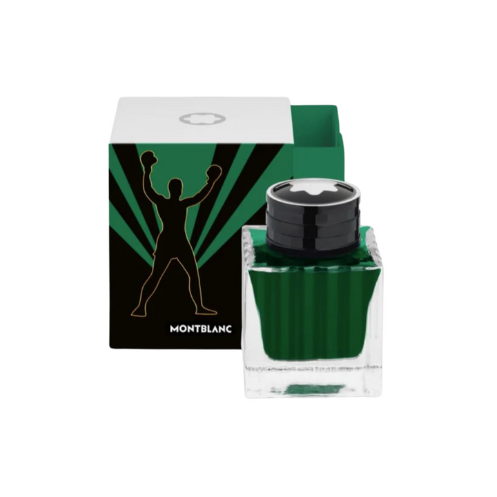 Montblanc Collector Lines - Great Characters Muhammad Ali Green Ink Bottle 50ml - Michael Jones Jeweller