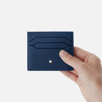 Montblanc Leather - Extreme 3.0 Card Holder 6CC Ink Blue - Michael Jones Jeweller
