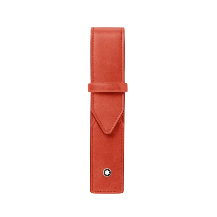 Montblanc Meisterstück Pen Pouch Orange - Michael Jones Jeweller