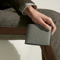 Montblanc Leather - Sartorial Wallet 8CC Medium Grey - Michael Jones Jeweller