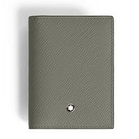 Montblanc Leather - Sartorial Card Holder 4CC Medium Grey - Michael Jones Jeweller